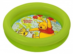 Бассейн надувной с 2 кольцами, дизайн Винни-Пух Дисней (Intex, 58922sim)